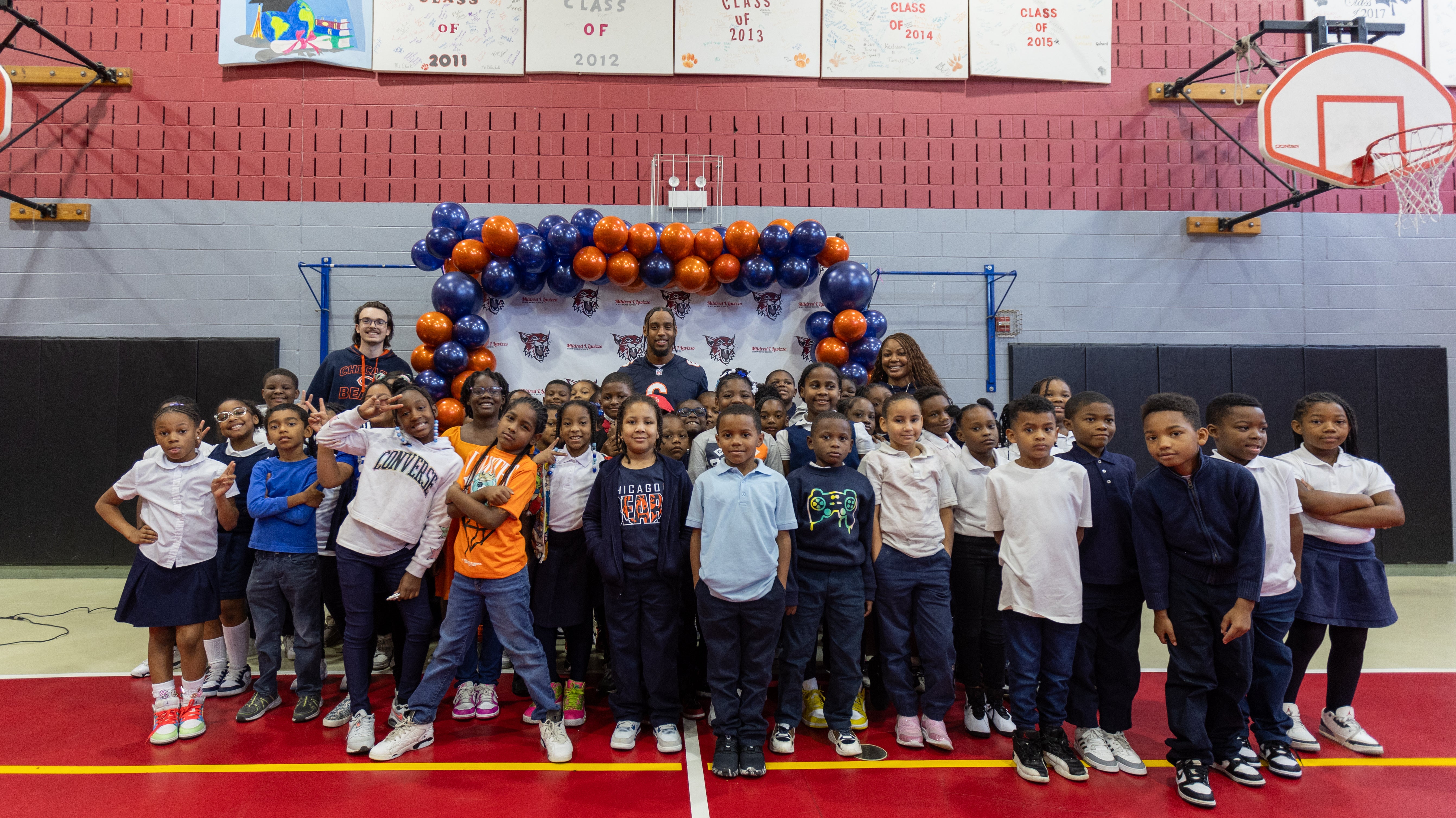 School visit to Mildred I. Lavizzo Elementary School