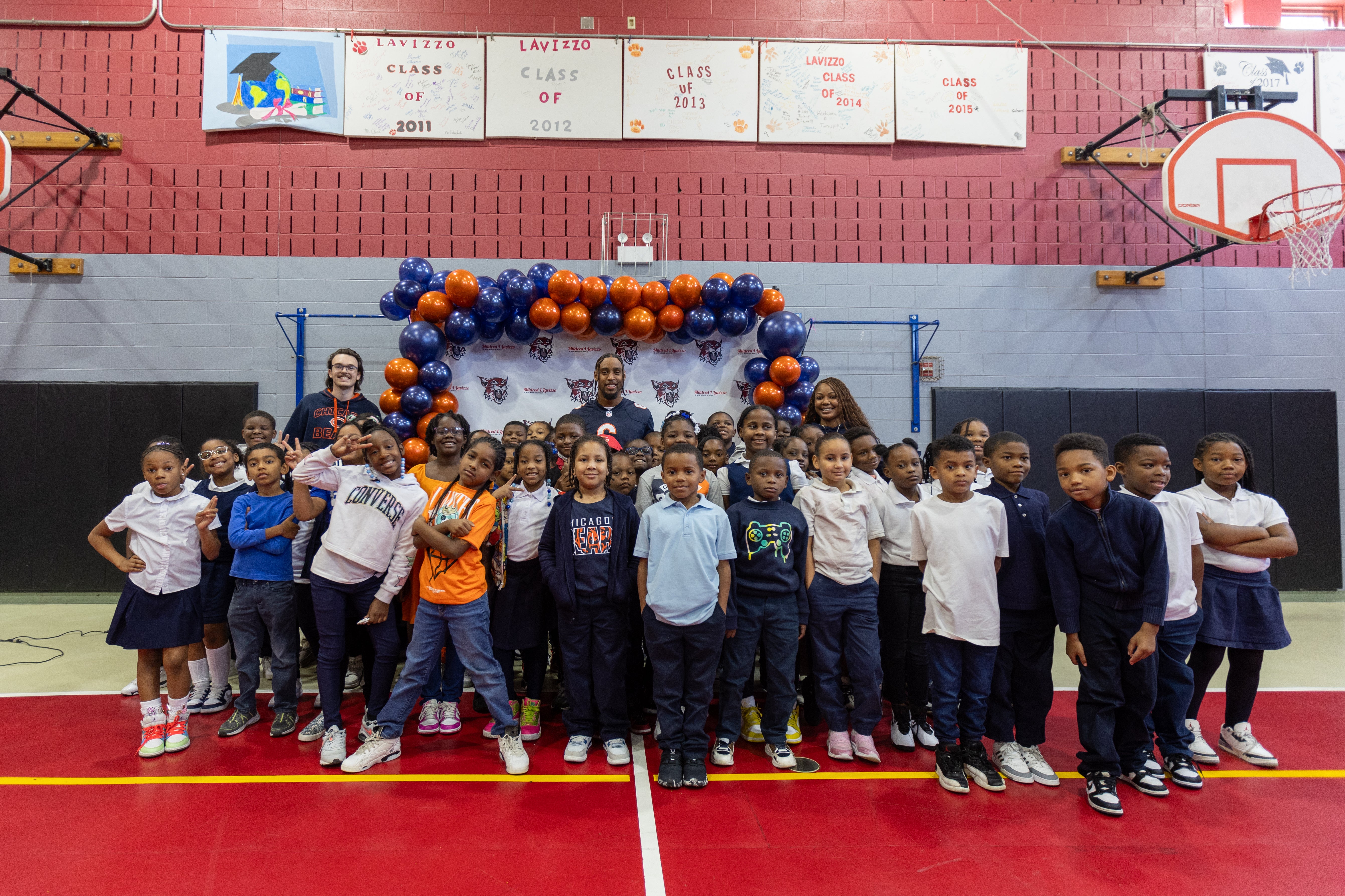 School visit to Mildred I. Lavizzo Elementary School